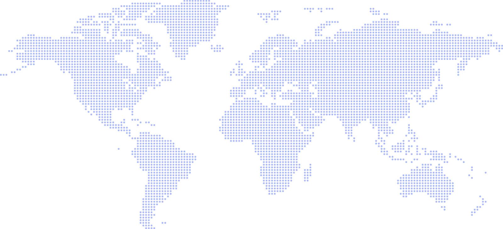 Dotted World Map